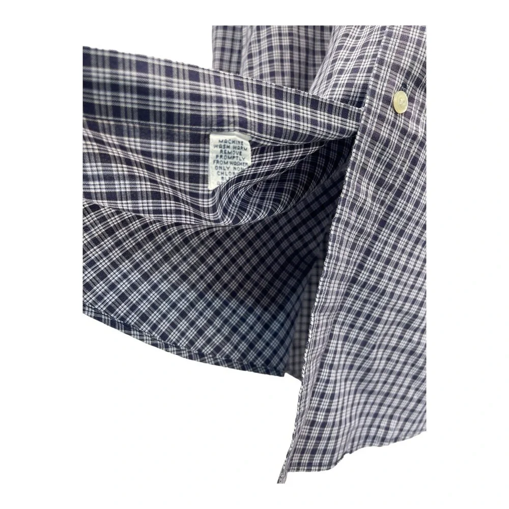 Ralph Lauren‎ Blake Men's Large Blue Plaid Button Down Long Sleeve Shirt